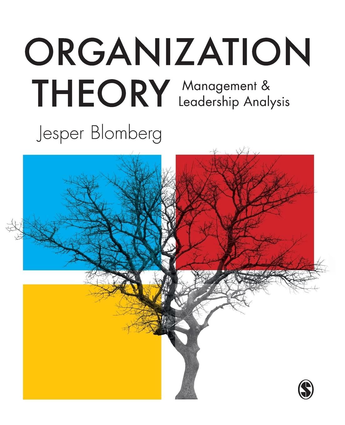 organization theory management and leadership analysis 1st edition jesper blomberg 1529713129, 978-1529713121