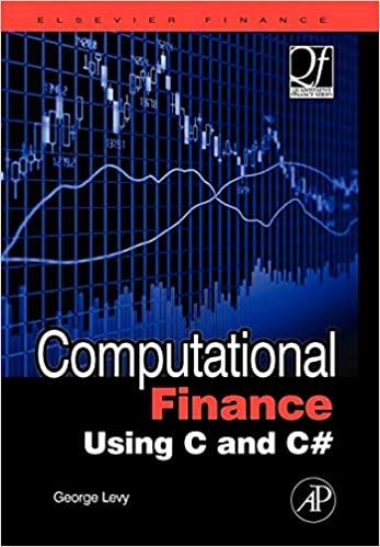 Computational Finance Using C And C #