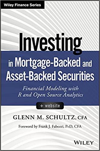 investing in mortgage backed and asset backed securities 1st edition glenn m. schultz, frank j. fabozzi