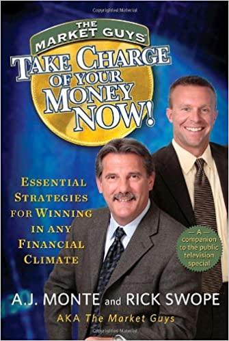 take charge of your money now essential strategies for winning in any financial climate 1st edition a.j.