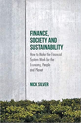 finance society and sustainability 1st edition nick silver 1137560606, 978-1137560605