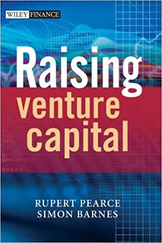 raising venture capital 1st edition rupert pearce, simon barnes 0470027576, 978-0470027578