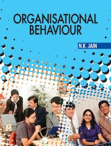 organisational behaviour 1st edition n.k. jain 812690500x, 978-8126905003