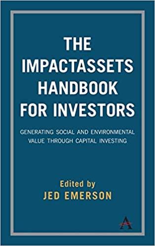 the impactassets handbook for investors 1st edition jed emerson 1783087293, 978-1783087297