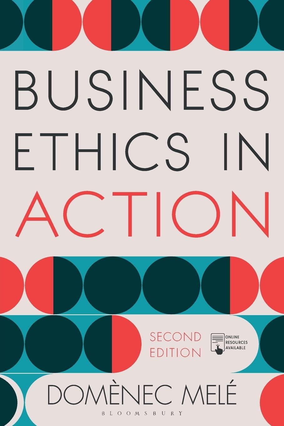 business ethics in action managing human excellence in organizations 2nd edition domènec melé 1137609176,