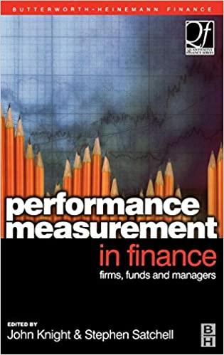 performance measurement in finance 1st edition john knight, stephen satchell, nathalie farah 0750650265,