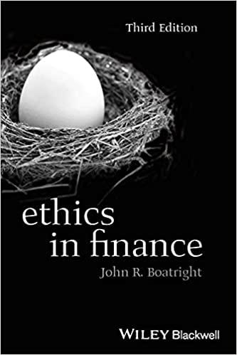 ethics in finance 3rd edition john r. boatright 1118615824, 978-1118615829