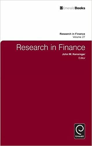 research in finance 1st edition john w. kensinger 0857245414, 978-0857245410