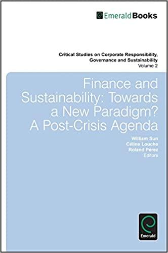 finance and sustainability 1st edition william sun, celine louche, roland perez 1780520921, 978-1780520926