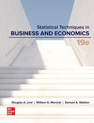 Statistical Techniques In Business And Economics