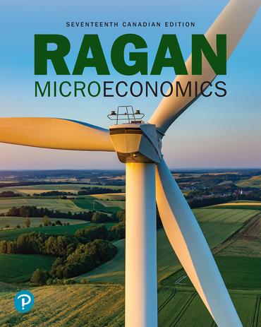 microeconomics 17th canadian edition christopher t.s. ragan 0137324642, 9780137324644
