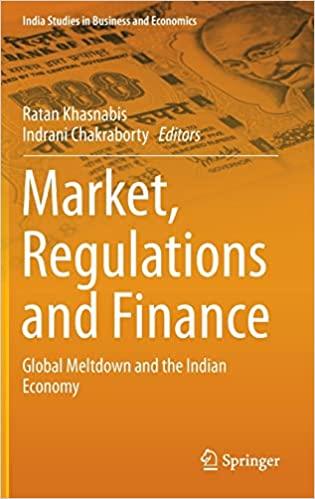 market regulations and finance 2014th edition ratan khasnabis, indrani chakraborty 8132217942, 978-8132217947