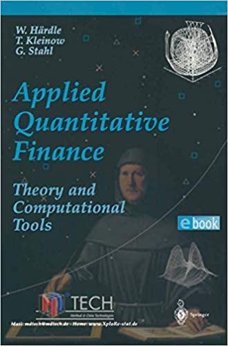 applied quantitative finance 1st edition w.; t. kleinkow; g. stahl hardle 3540434607, 978-3540434603