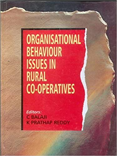 organisational behaviour issues in rural cooperatives 1st edition c. balaji, k. prathap reddy 8170239494,