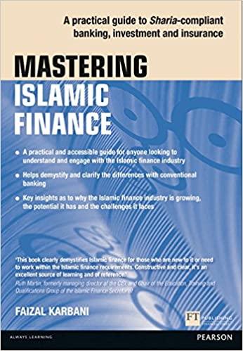 mastering islamic finance 1st edition faizal karbani 1292001445, 978-1292001449