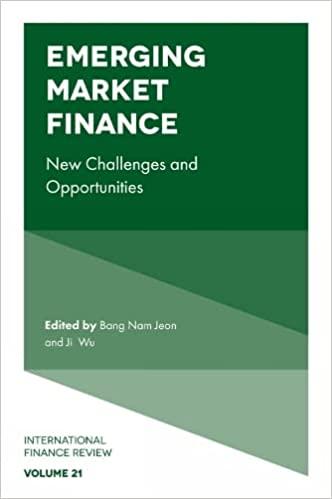 emerging market finance new challenges and opportunities 1st edition bang nam jeon, ji wu 1839820594,