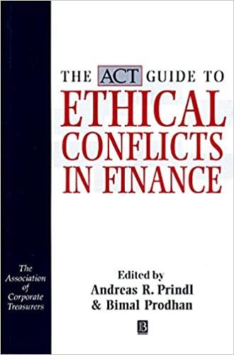 the act guide to ethical conflicts in finance 1st edition andreas prindl, bimal prodhan 1855732564,