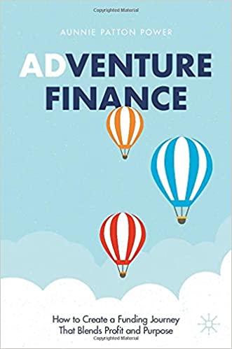 adventure finance 1st edition aunnie patton power 3030724271, 978-3030724276