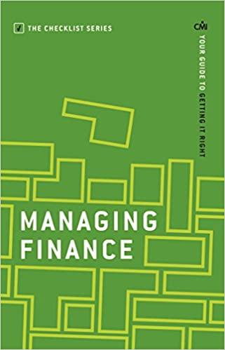 managing finance 1st edition cmi books 1781252181, 978-1781252185