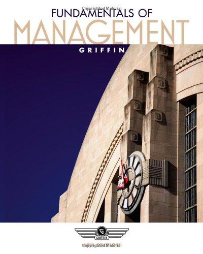 fundamentals of management 6th edition ricky w. griffin 0538478756, 978-0538478755