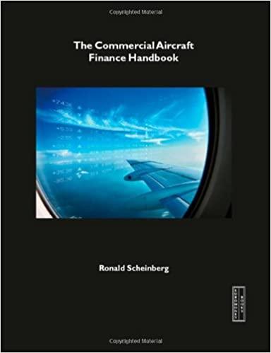 the commercial aircraft finance handbook 1st edition ronald scheinberg 1781372608, 978-1781372609