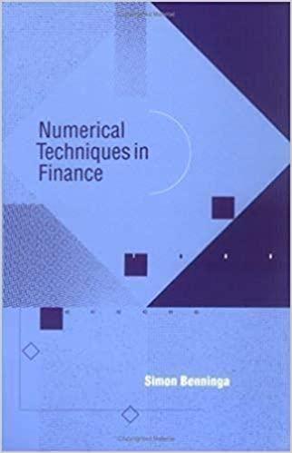 Numerical Techniques In Finance