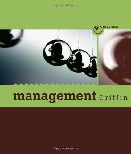 management 9th edition ricky w. griffin 0618767959, 978-0618767953
