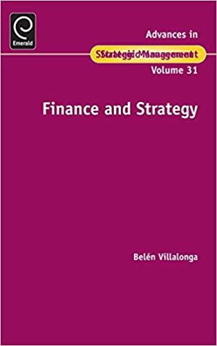 finance and strategy 1st edition belen villalonga 1783504935, 978-1783504930