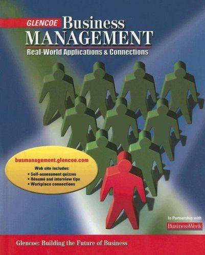 business management real world applications and connections 1st edition leslie w. rue, lloyd l. byars