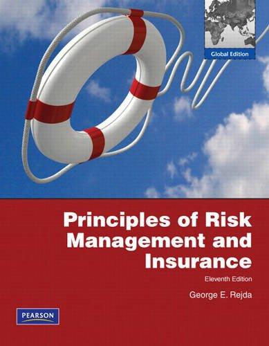 principles of risk management and insurance 11th global edition george e. rejda 0137029136, 978-0137029136