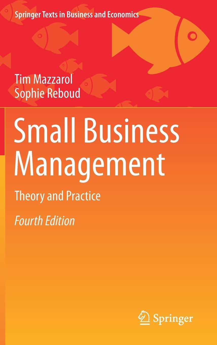 small business management theory and practice 4th edition tim mazzarol, sophie reboud 981139508x,