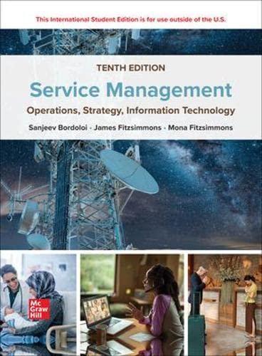 Service Management Operations Strategy Information Technology