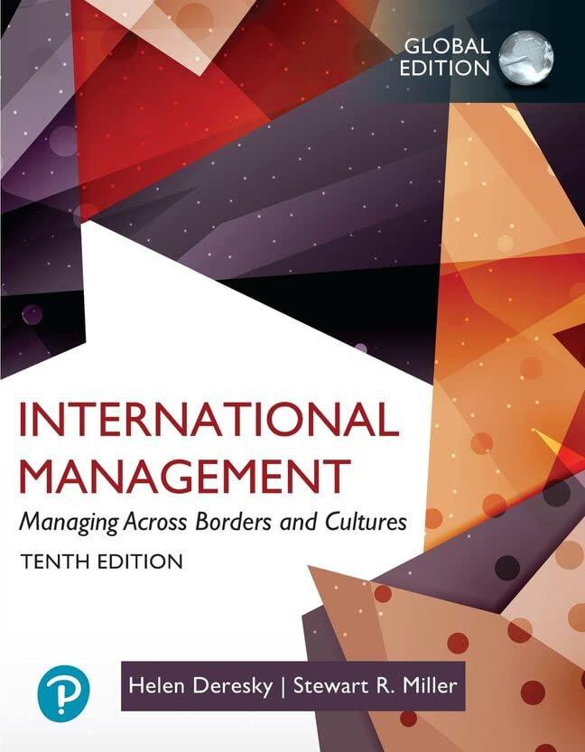 International Management Managing Across Borders And Cultures