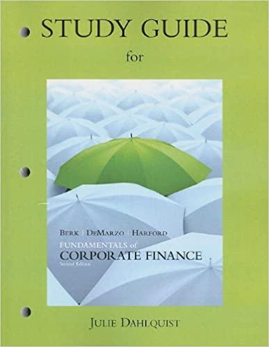 fundamentals of corporate finance 1st edition jonathan berk, peter demarzo, jarrad hartford 0132148331,
