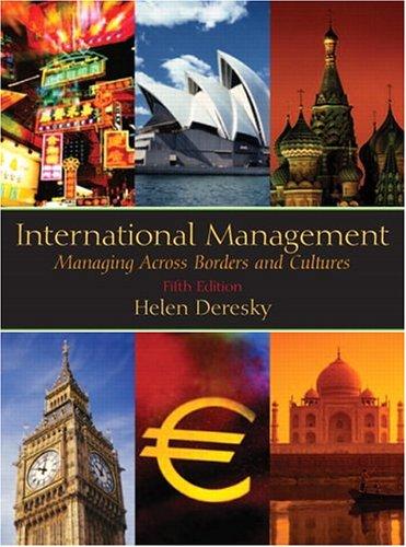 international management managing across borders and cultures 5th edition helen deresky 0131095978,