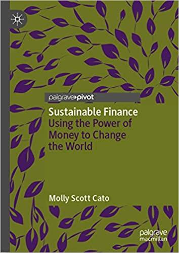 sustainable finance 1st edition molly scott cato 3030915778, 978-3030915773