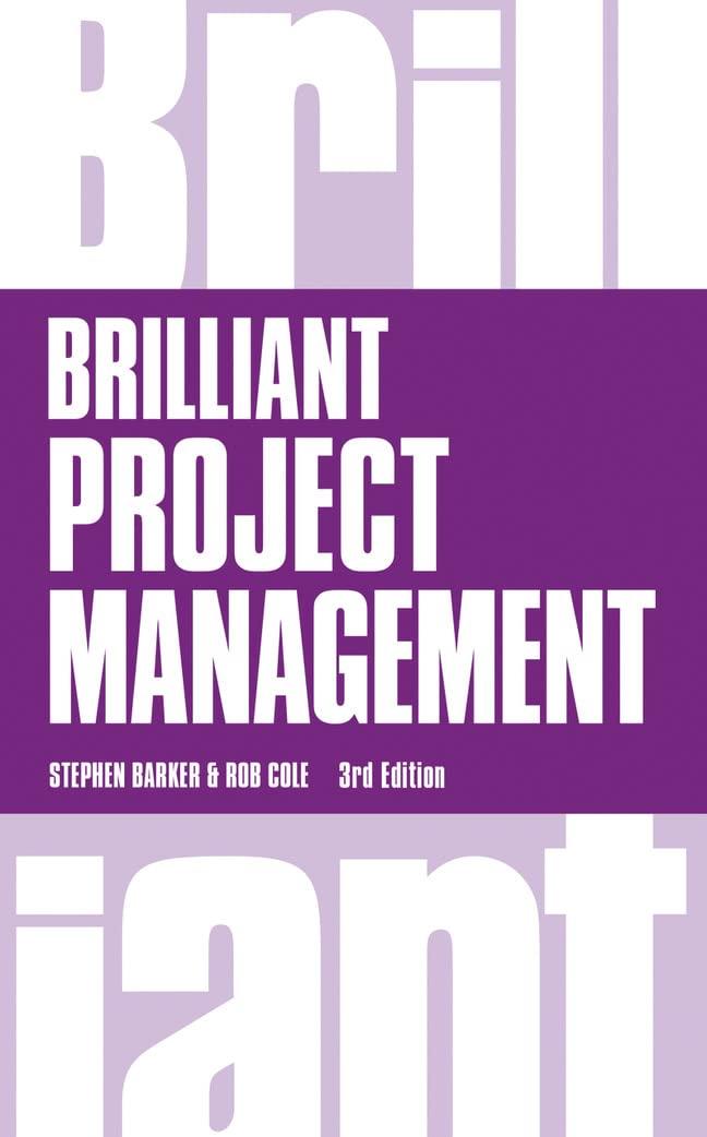 brilliant project management 3rd edition stephen barker 1292083239, 978-1292083230