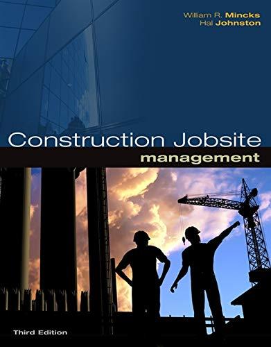 construction jobsite management 3rd edition william r. mincks, hal johnston 1439055734, 978-1439055731