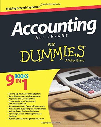 accounting all in one for dummies 1st edition kenneth w. boyd, lita epstein, mark p. holtzman, frimette