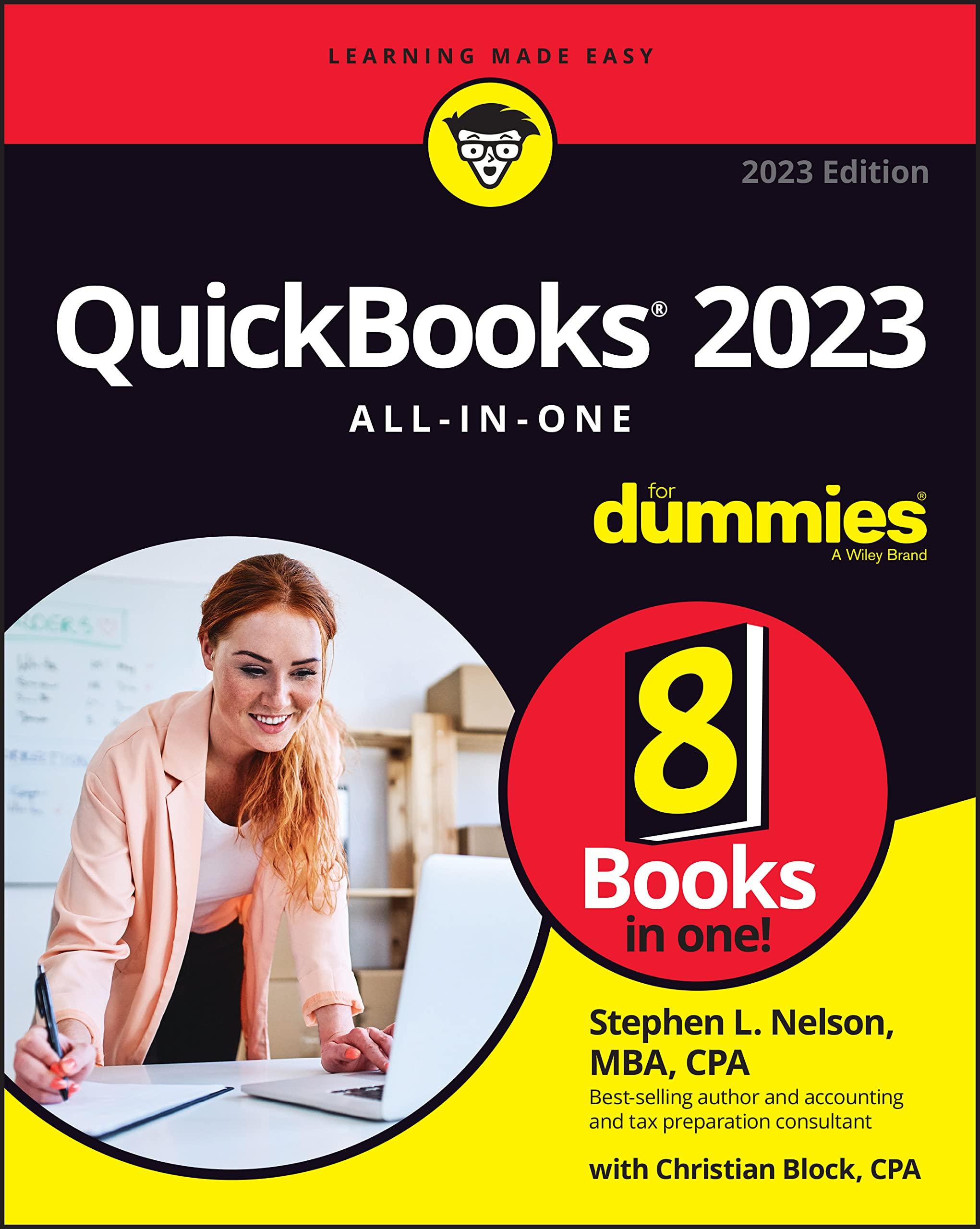 quickbooks 2023 all in one 2023th edition stephen l. nelson, christian block 111990613x, 978-1119906131