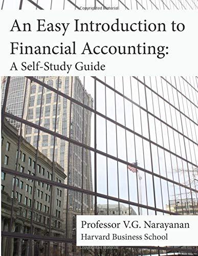 an easy introduction to financial accounting a self study guide 1st edition v.g. narayanan 1523412496,