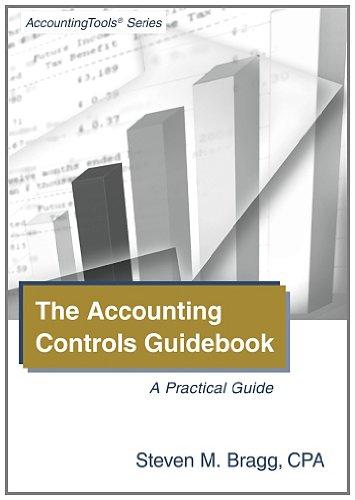 the accounting controls guidebook a practical guide 1st edition steven m. bragg 098006998x, 978-0980069983
