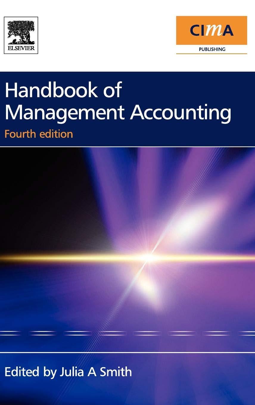 handbook of management accounting 4th edition julia a smith 0750685964, 978-0750685962