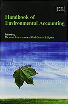 handbook of environmental accounting 1st edition thomas aronsson, karl gustaf löfgren 0857931687,