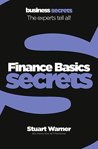 finance basics secrets 1st edition stuart warner 0007328095, 978-0007328093