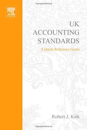 uk accounting standards 1st edition robert kirk 0750664746, 978-0750664745
