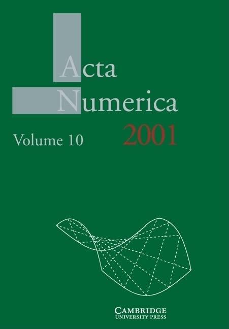 acta numerica 2001 volume 10 1st edition arieh iserles 0511570031, 9780511570032