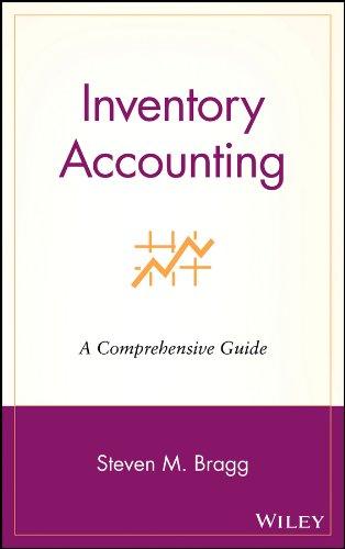 inventory accounting a comprehensive guide 1st edition steven m. bragg 0471356425, 9780471356424