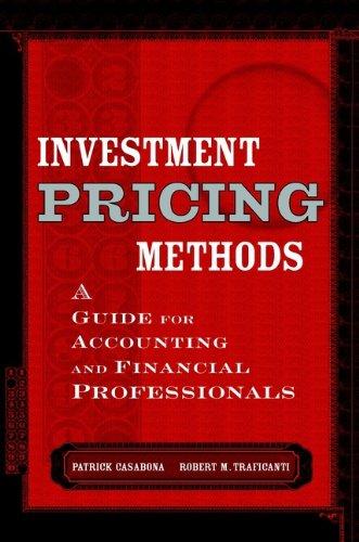 investment pricing methods 1st edition patrick casabona 0471177407, 978-0471177401