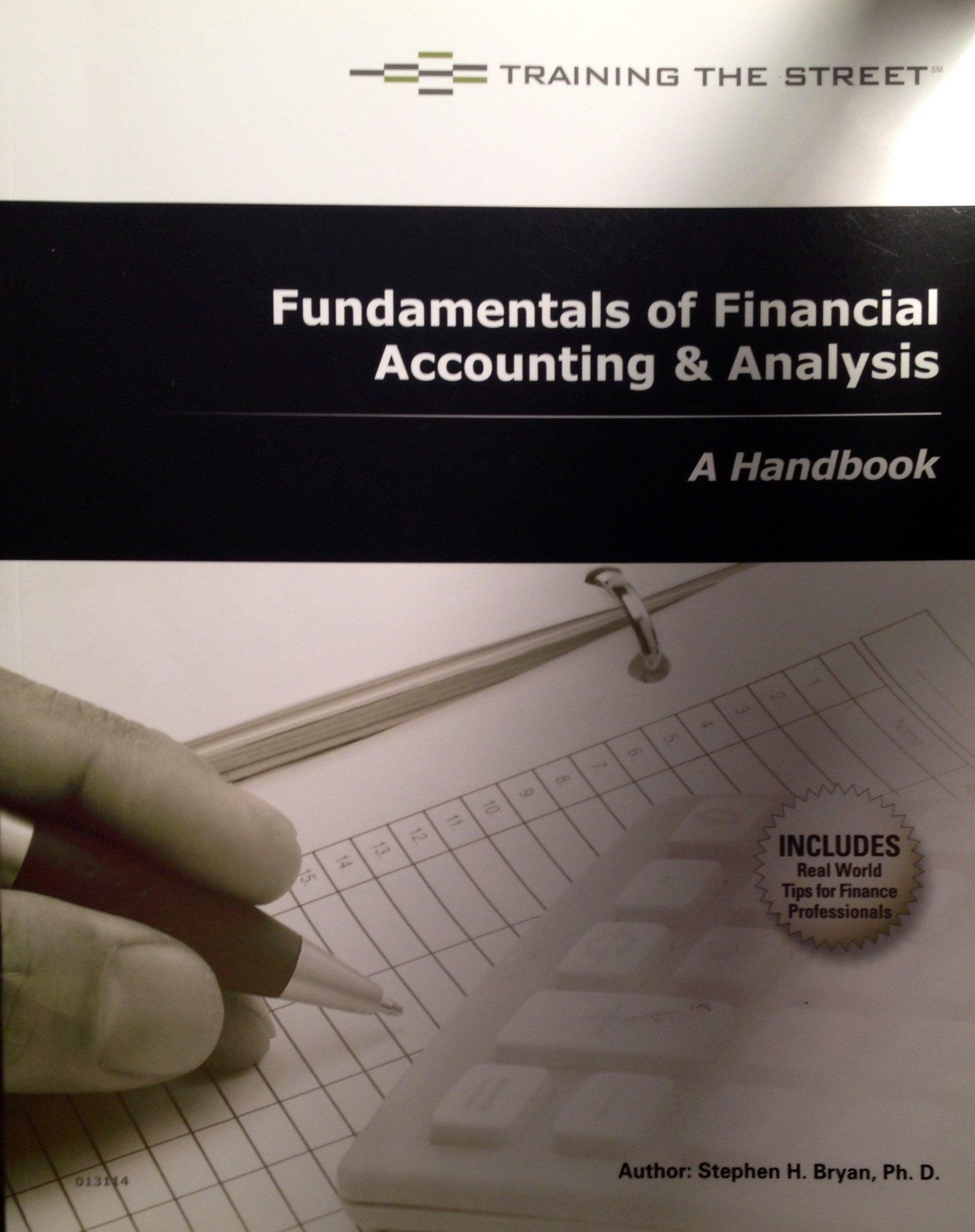 fundamentals of financial accounting and analysis a handbook 1st edition stephen h. bryan 0615371019,